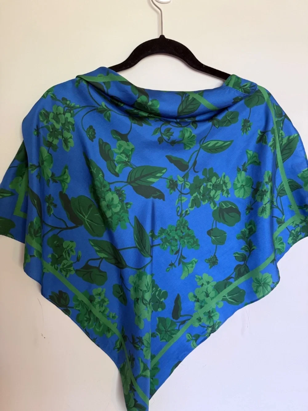 Ann Taylor 100% Silk Modern Vibrant Scarf